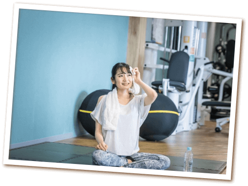 筋肉痛や疲労感の緩和